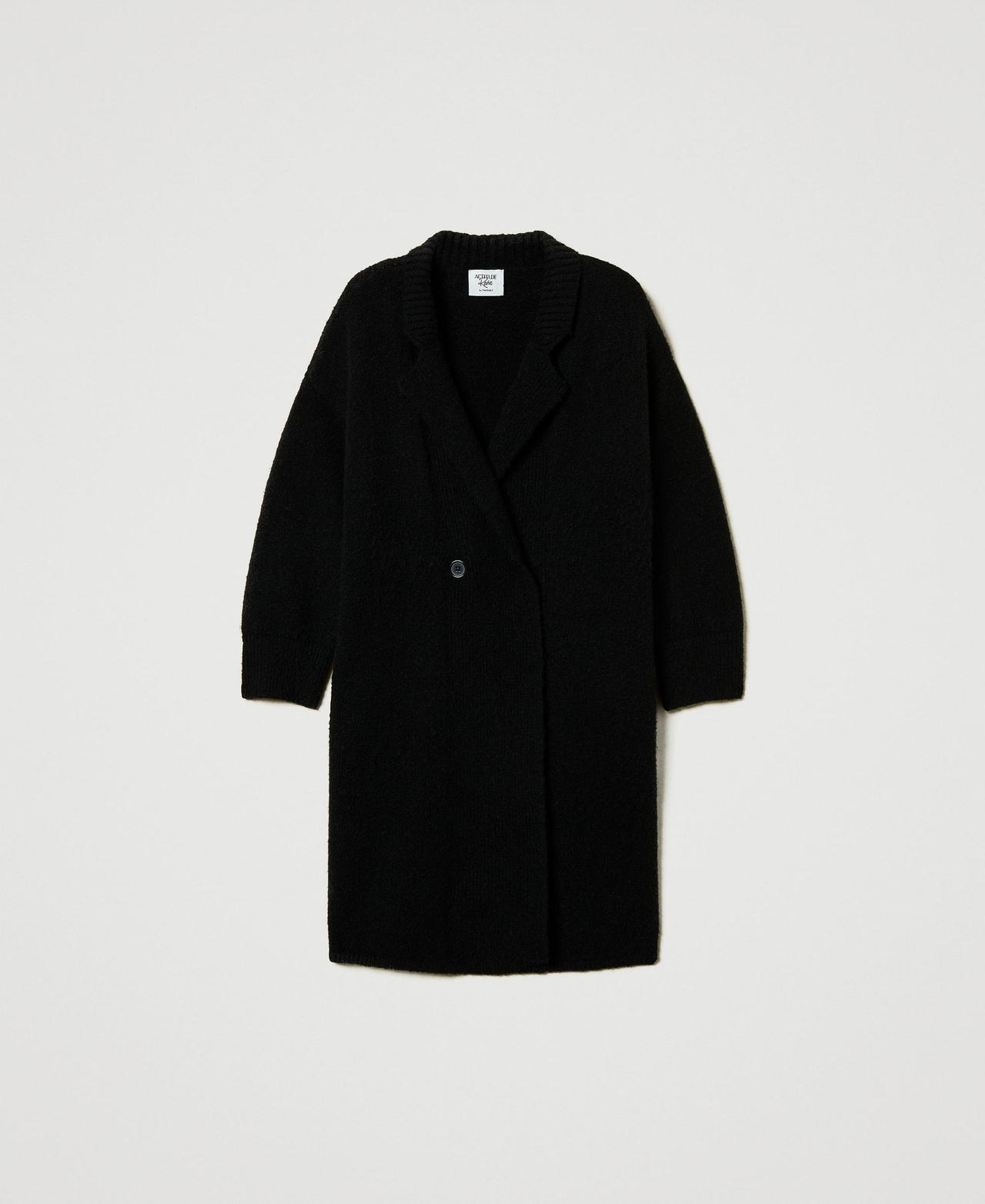 Scee by twin set Cappotto in filato riciclato bouclé Enormi risparmi
