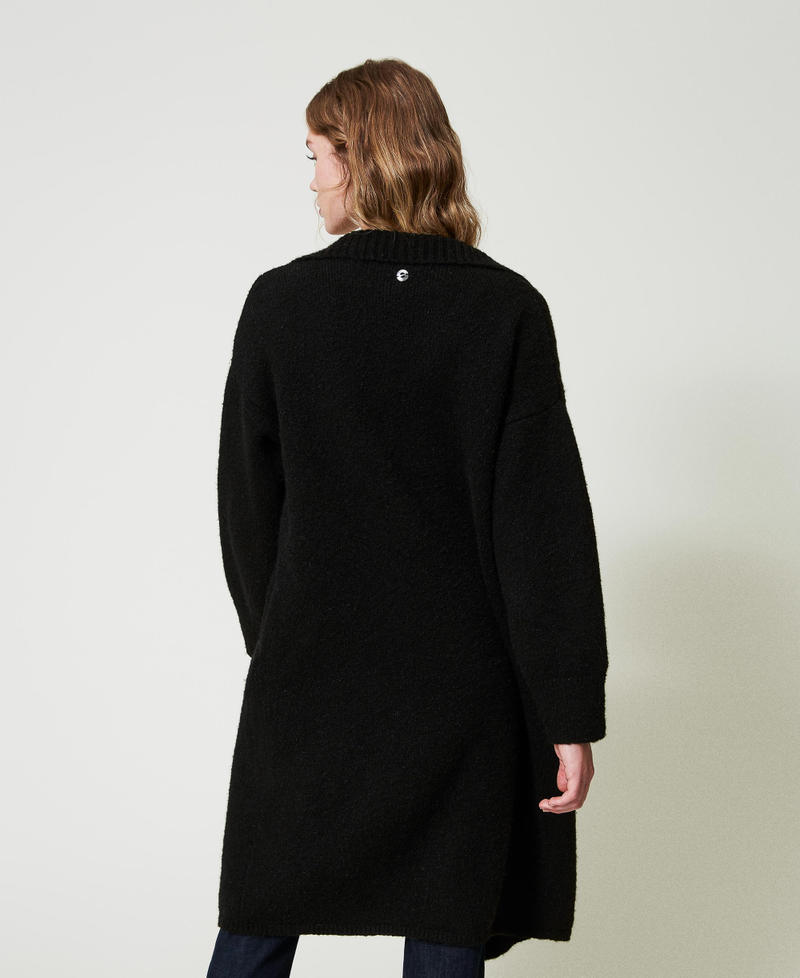 Scee by twin set Cappotto in filato riciclato bouclé Enormi risparmi