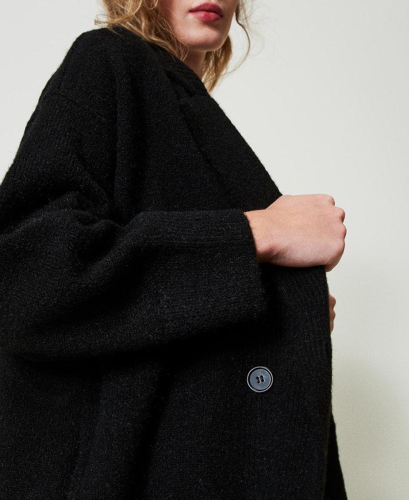 Scee by twin set Cappotto in filato riciclato bouclé Enormi risparmi