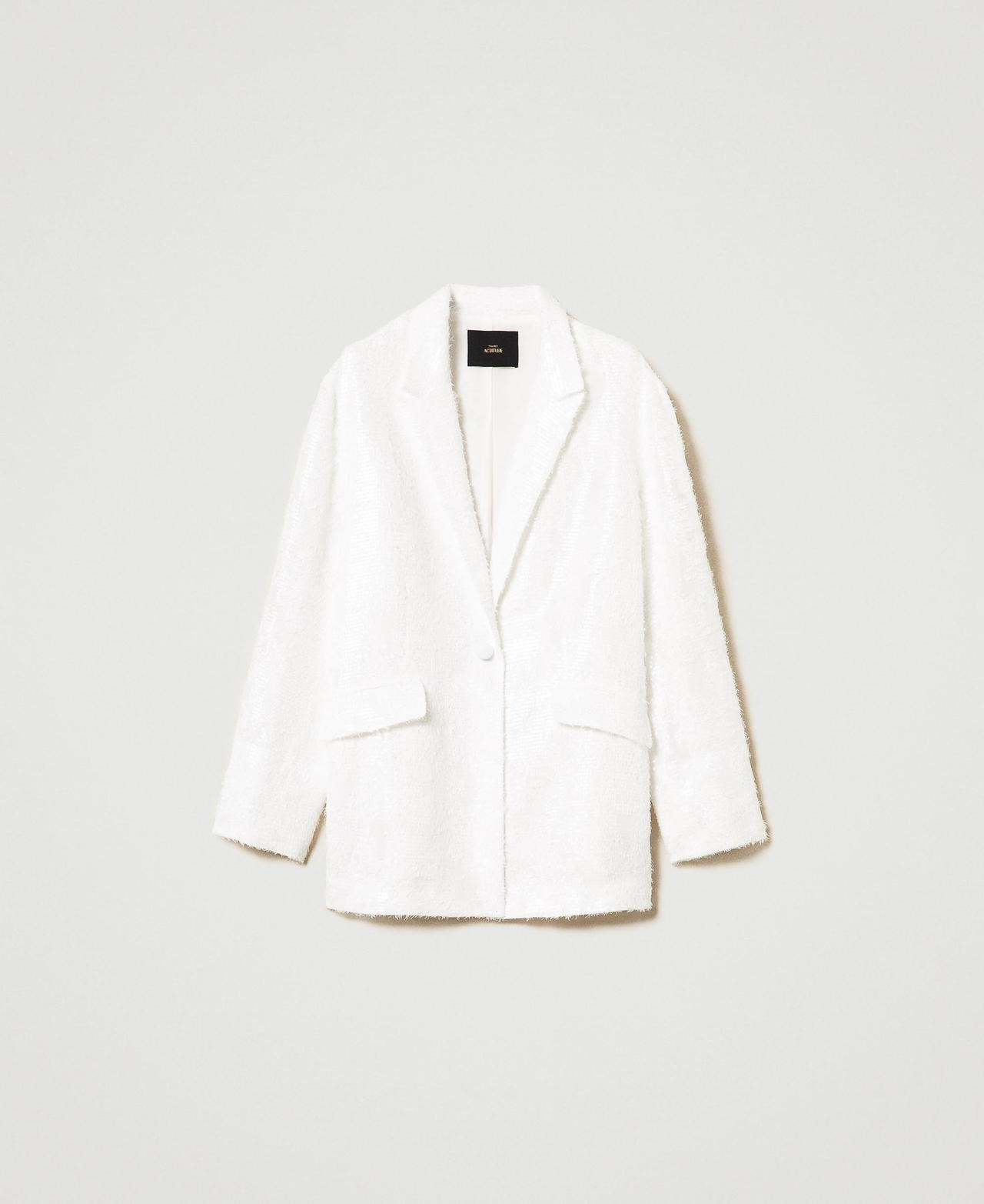 Scee by twin set Giacca blazer in full paillettes Super Saving Price