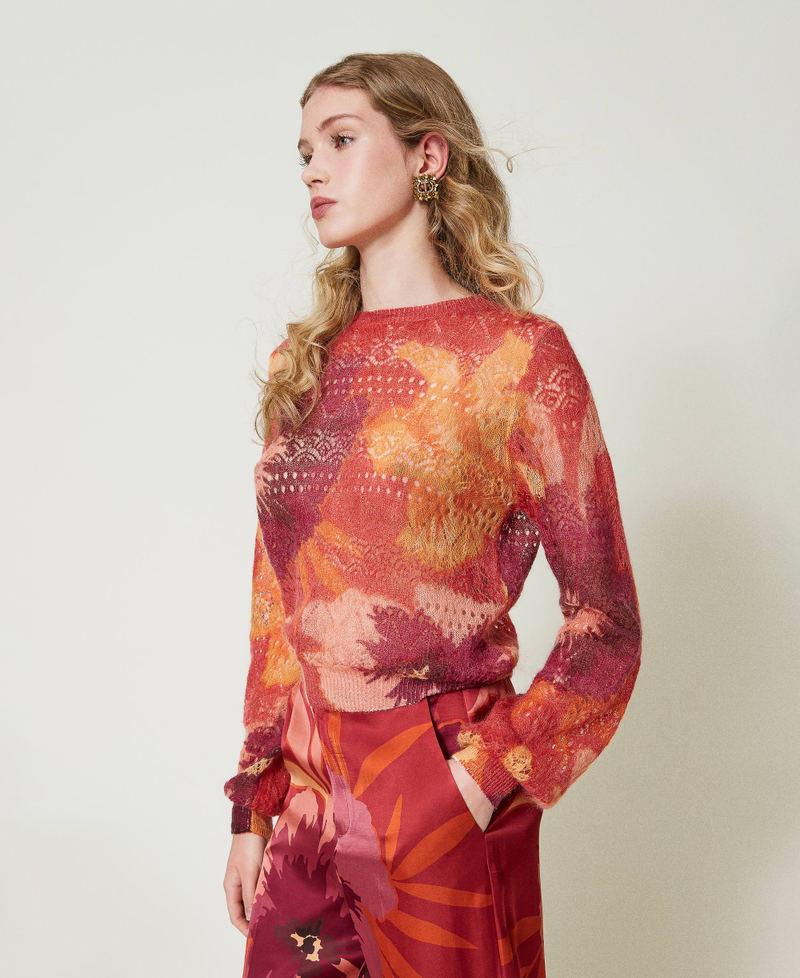 Scee by twin set Maglia in misto lana e mohair Promozione temporanea