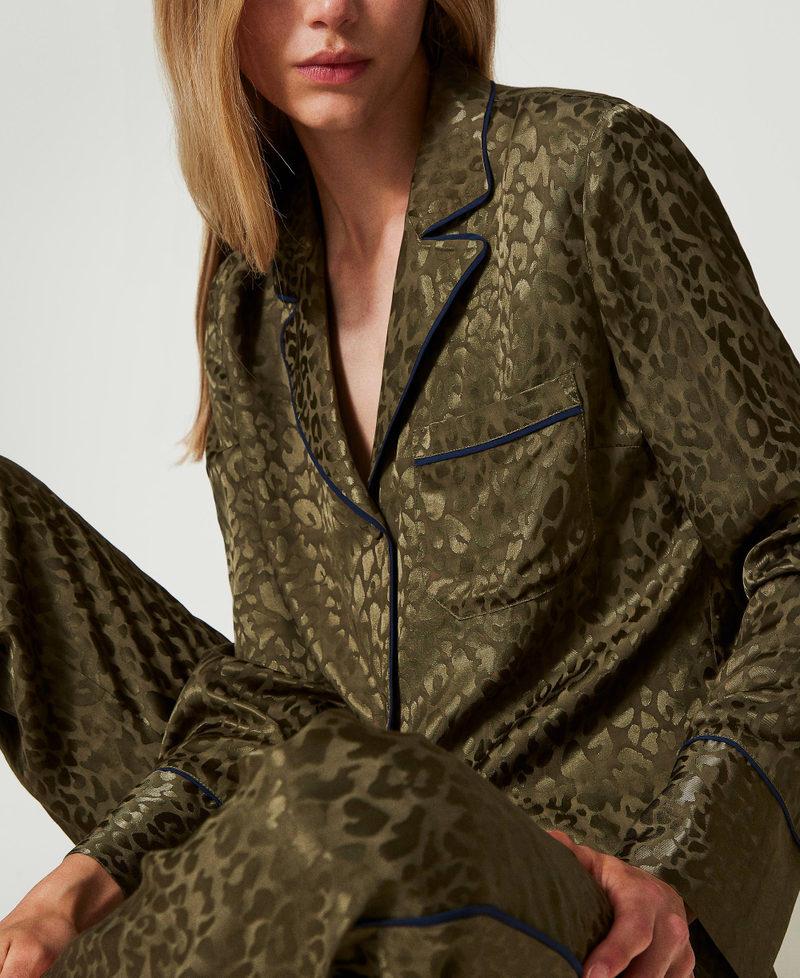 Scee by twin set Pigiama a uomo in raso jacquard Fino Al -60%