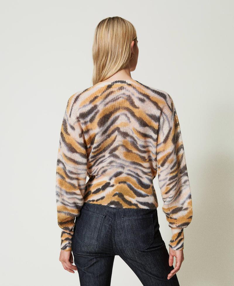 Scee by twin set Cardigan doppio uso in lana e alpaca Online Outlet