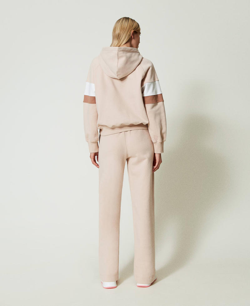 Scee by twin set Felpa con cappuccio e pantaloni a palazzo Lightning offer