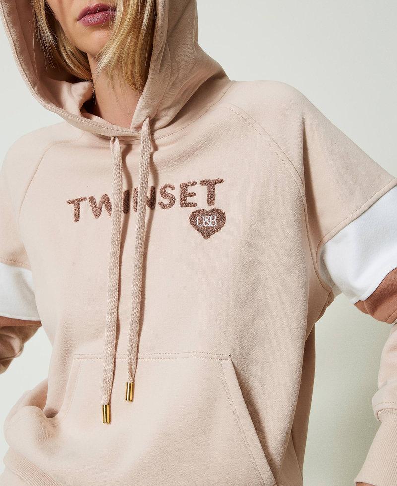 Scee by twin set Felpa con cappuccio e pantaloni a palazzo Lightning offer