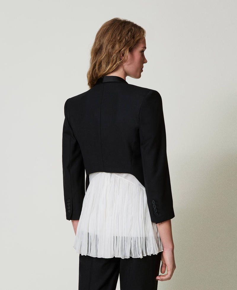 Scee by twin set Giacca blazer in serge misto lana Italy