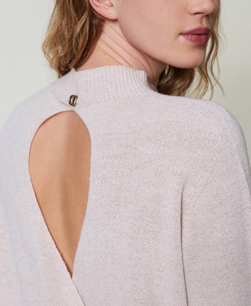 Scee by twin set Maglia in misto lana e lurex Promozione