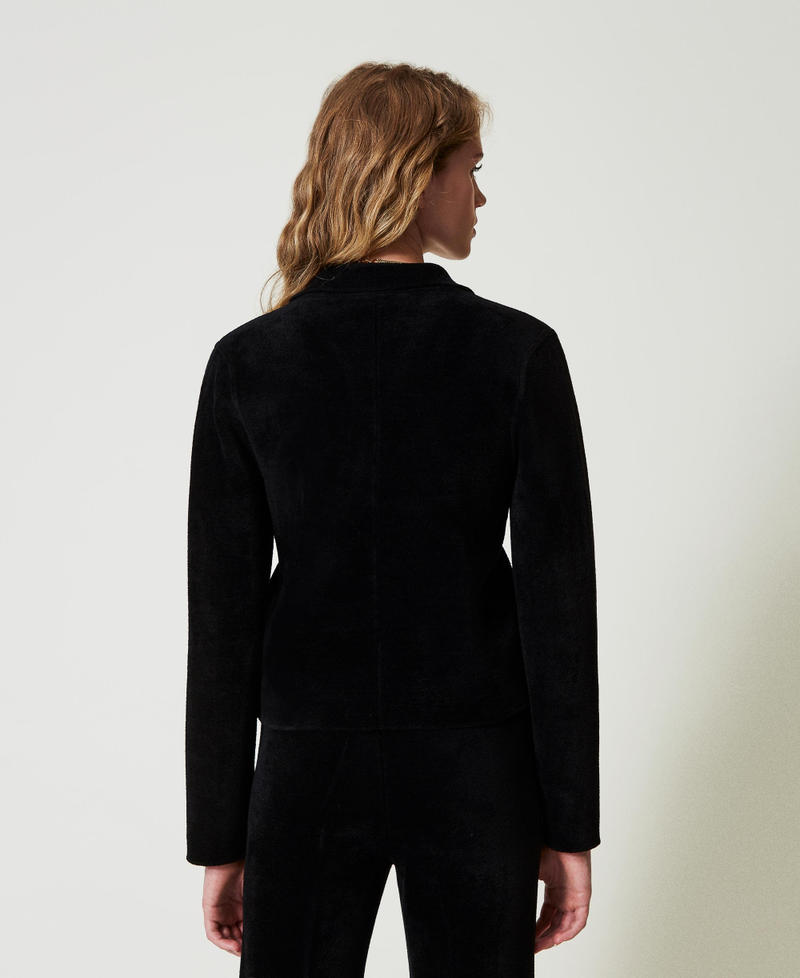 Scee by twin set Giacca in maglia con bottoni Oval T Vendita calda