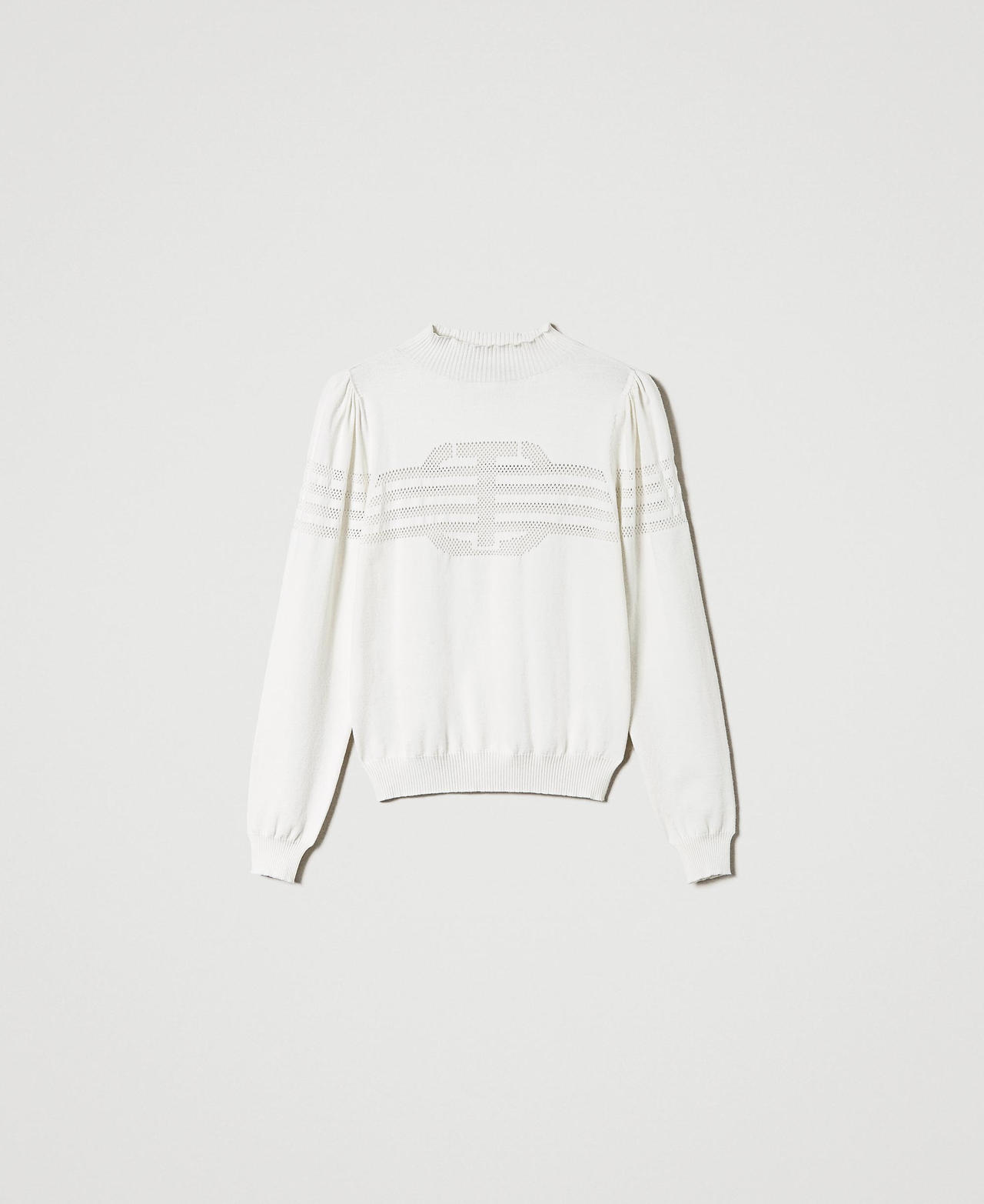 Scee by twin set Maglia lupetto con lavorazione Oval T Fino al 55% di sconto