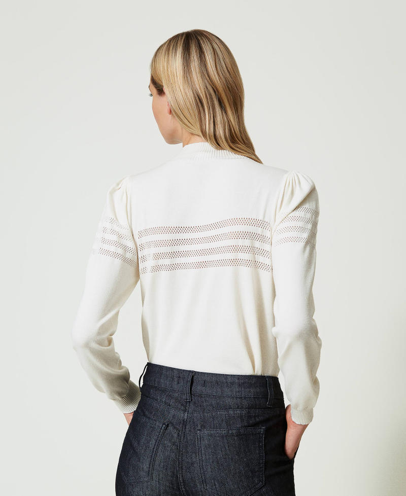 Scee by twin set Maglia lupetto con lavorazione Oval T Fino al 55% di sconto
