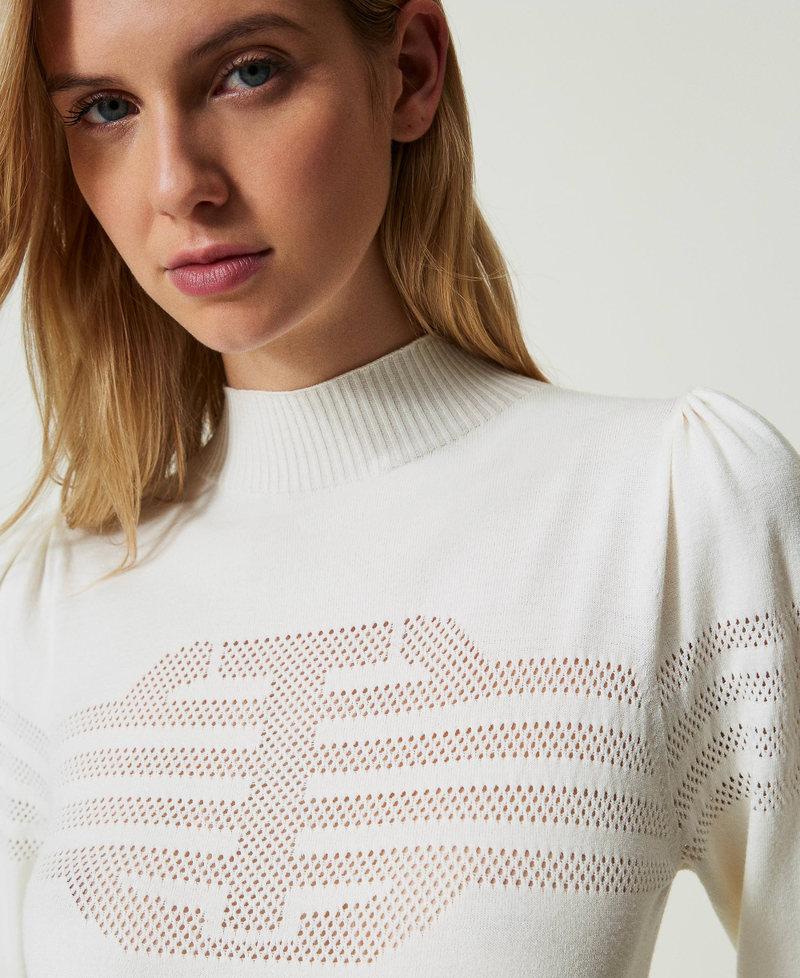 Scee by twin set Maglia lupetto con lavorazione Oval T Fino al 55% di sconto