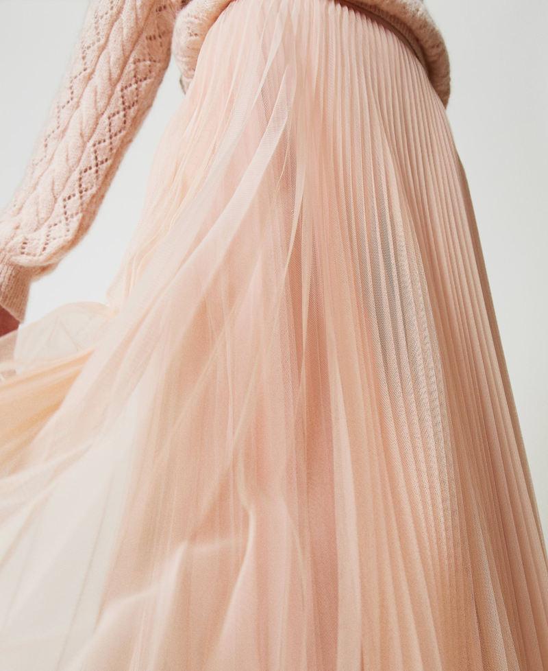 Scee by twin set Gonna lunga in tulle plissé Offerte stagionali
