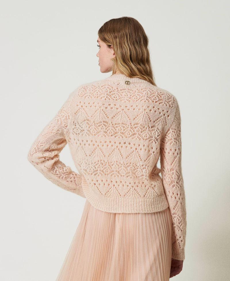 Scee by twin set Maglia in misto mohair mix di punti Offerte giornaliere