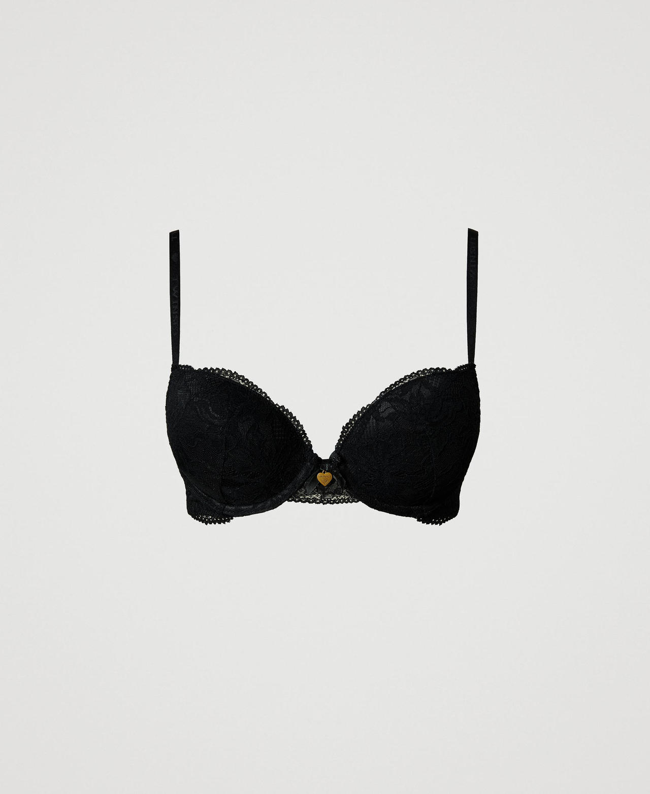 Scee by twin set Reggiseno push-up in pizzo Prezzo basso