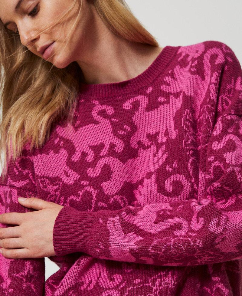 Scee by twin set Maglia jacquard in filato Treeblend ACQUISTA ORA