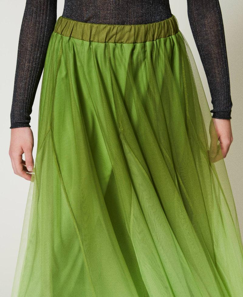 Scee by twin set Gonna in tulle con stampa dégradé Offerta speciale della fabbrica