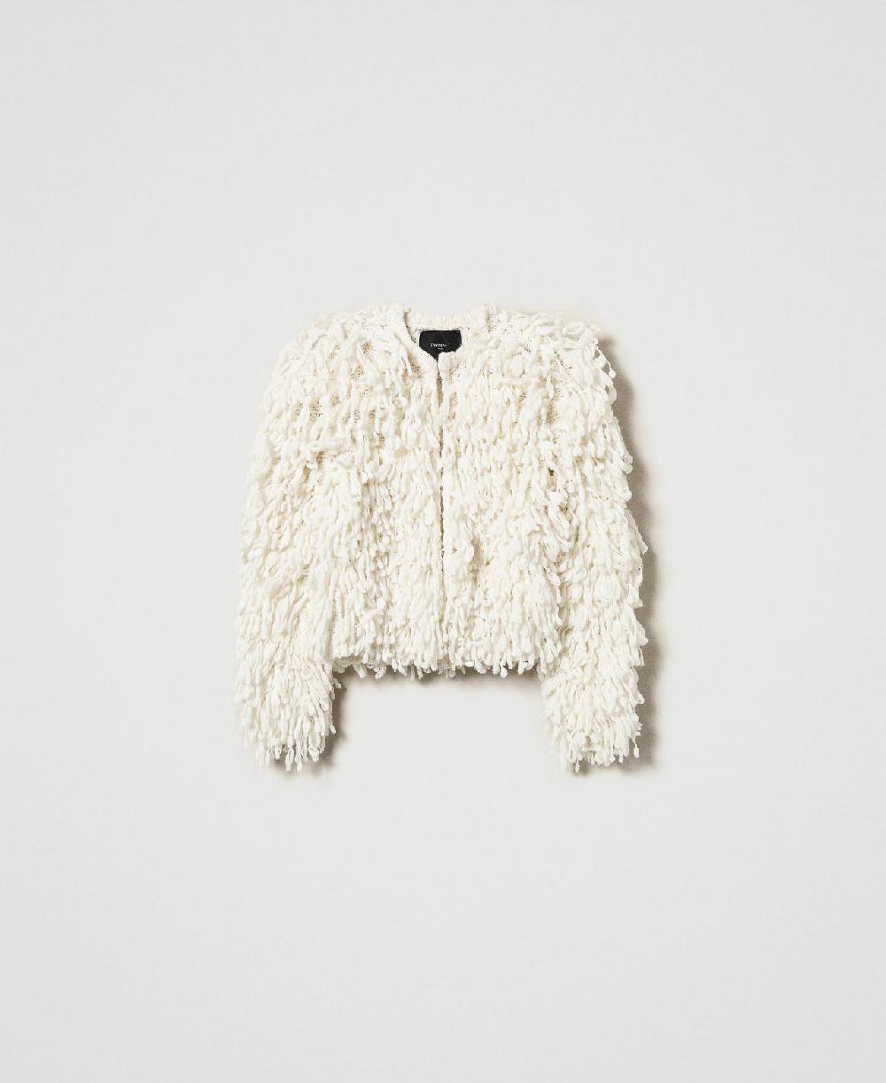 Scee by twin set Giacca 'Elizabeth' in maglia bouclé Fino al 55% di sconto