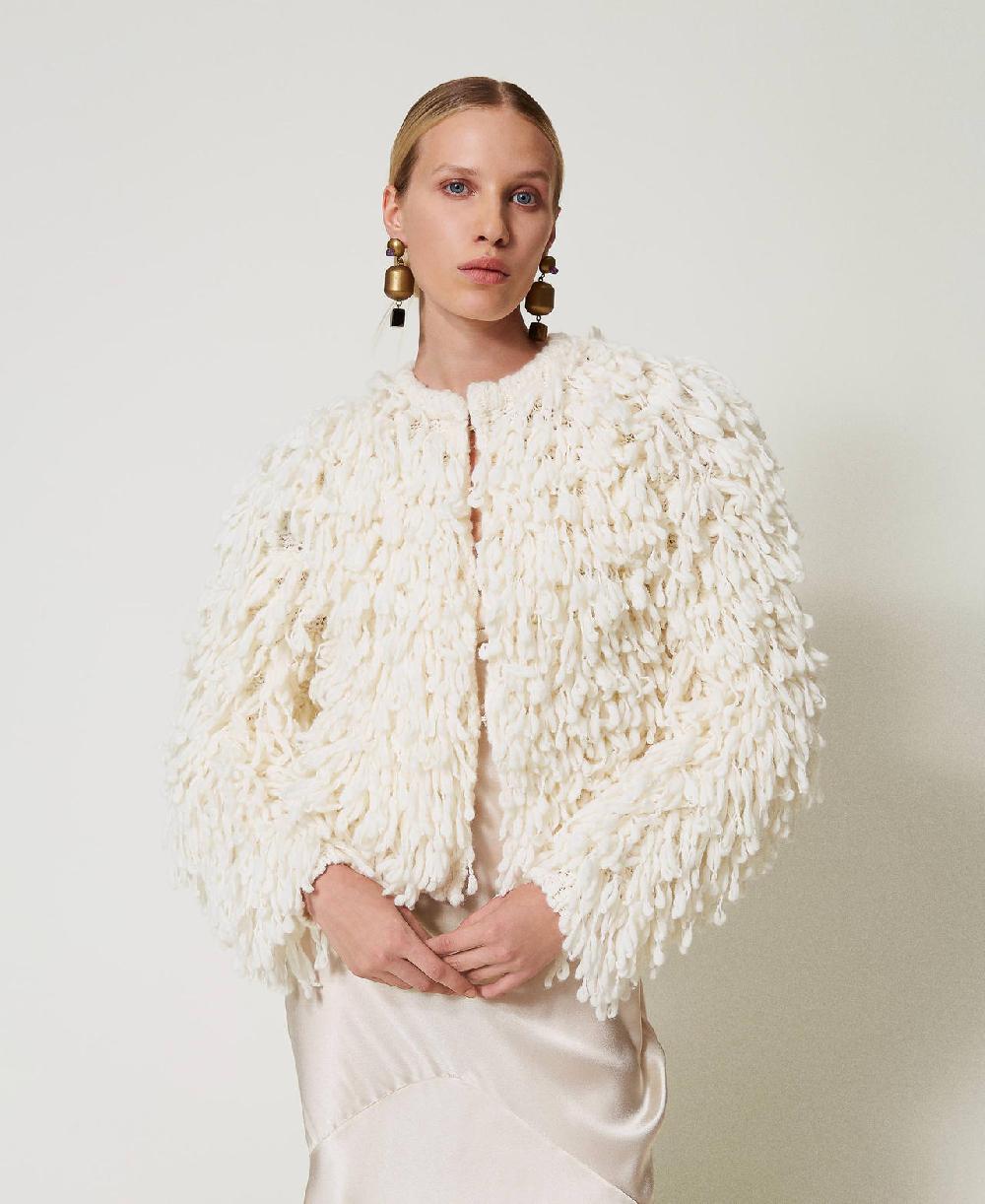 Scee by twin set Giacca 'Elizabeth' in maglia bouclé Fino al 55% di sconto