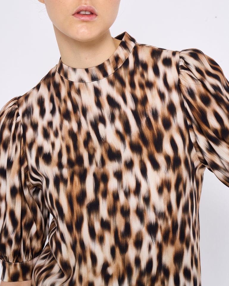 ﻿Silvian Heach Blusa leopardata Consegna Veloce