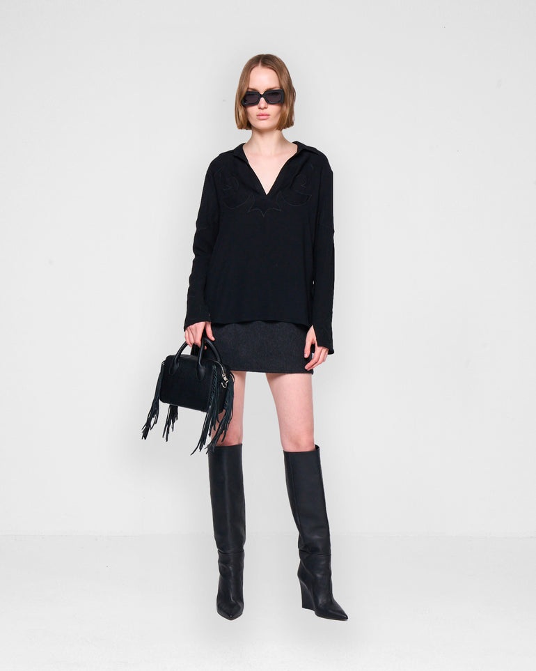Silvian Heach Blusa con ricami Negozi Online