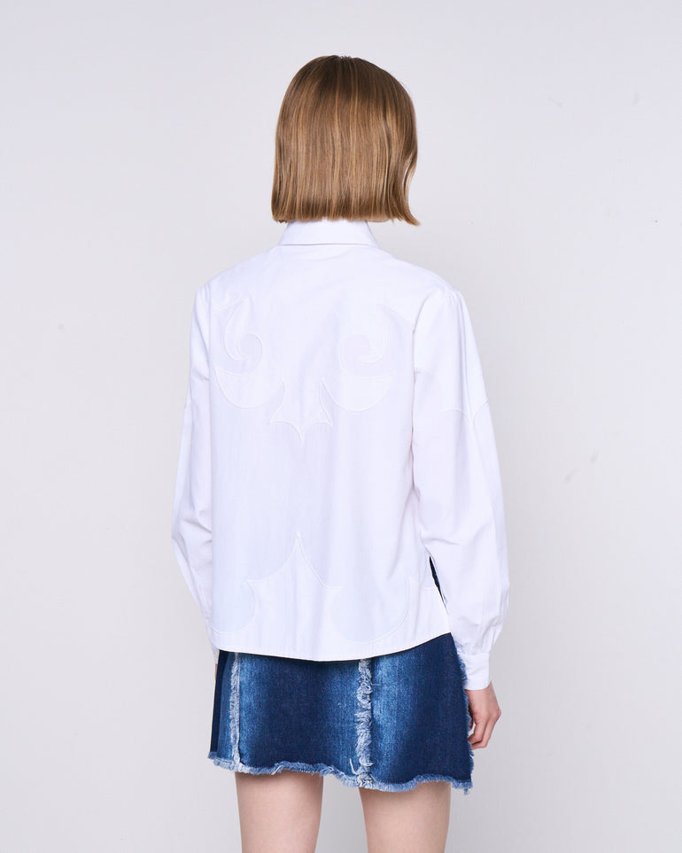 Silvian Heach Camicia con ricami Shopping Online