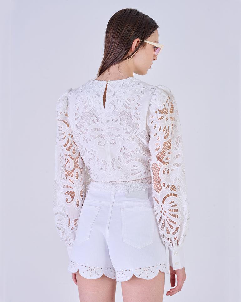 Silvian Heach Blusa ricamata Promozione