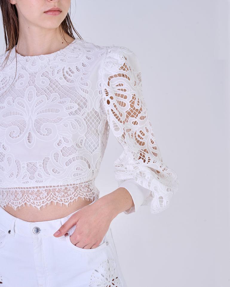 Silvian Heach Blusa ricamata Promozione