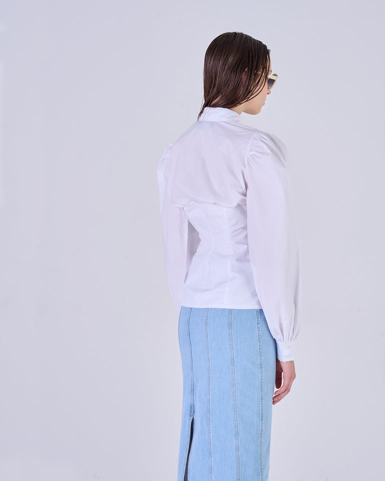 Silvian Heach Camicia con maniche a palloncino Shopping Online