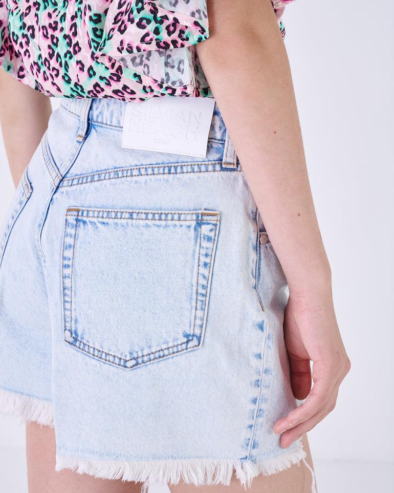 Silvian Heach Shorts in denim Presa