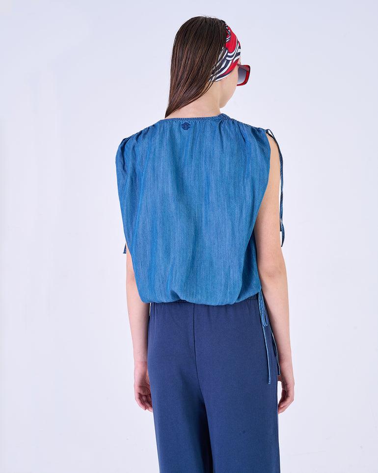 Silvian Heach Top con arricciatura sulle spalle Outlet