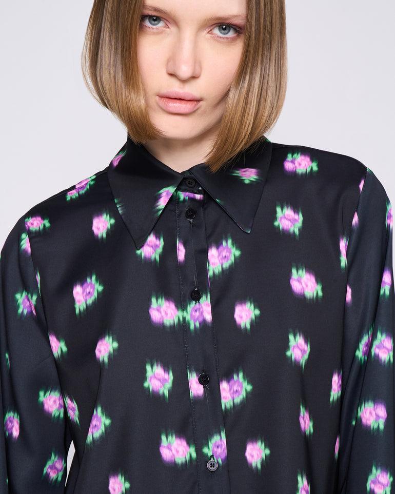 Silvian Heach Camicia crop a fantasia I Più Venduti