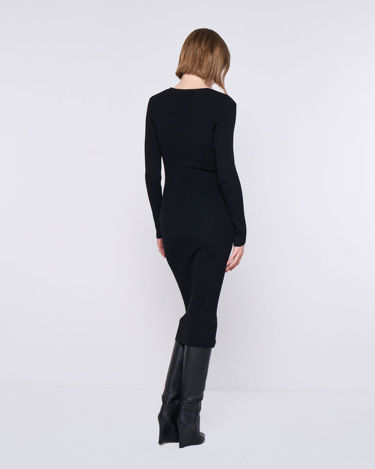 Silvian Heach Abito midi a coste Shopping Online