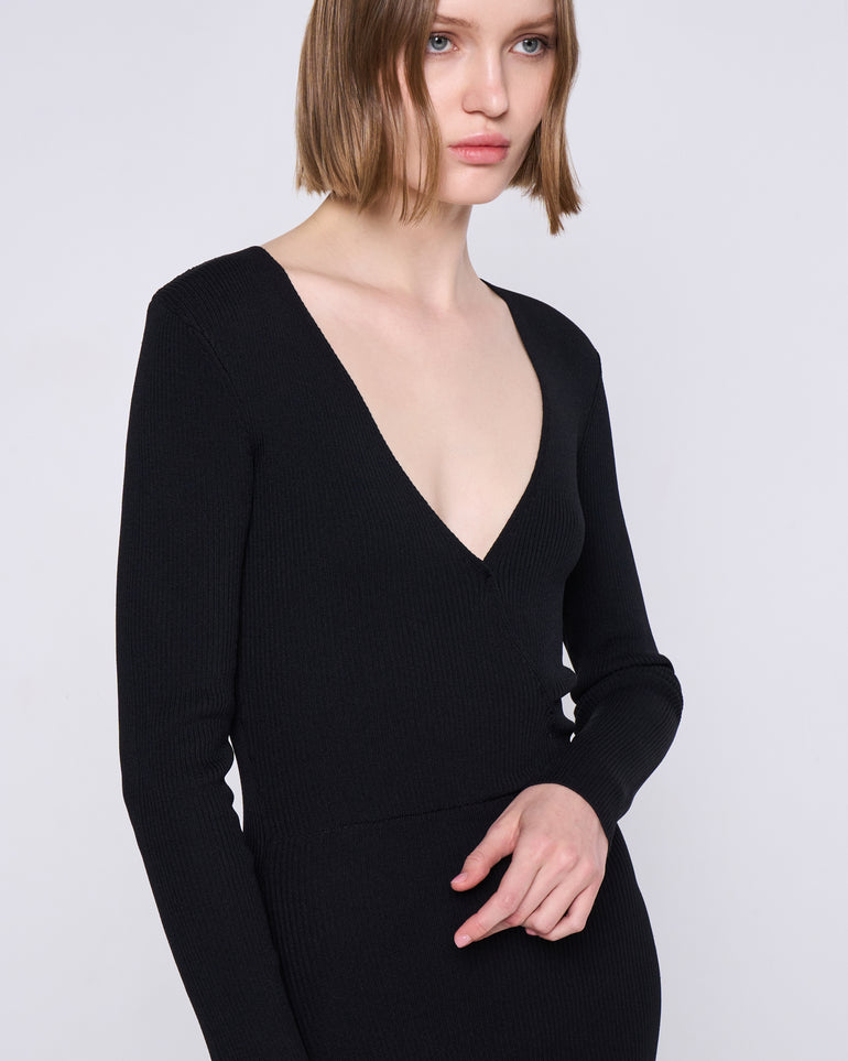 Silvian Heach Abito midi a coste Shopping Online