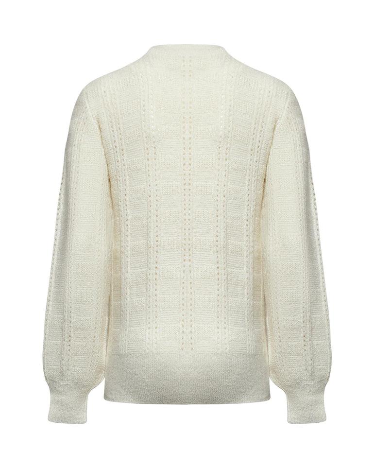 Silvian Heach Maglia lunga traforata Nuova