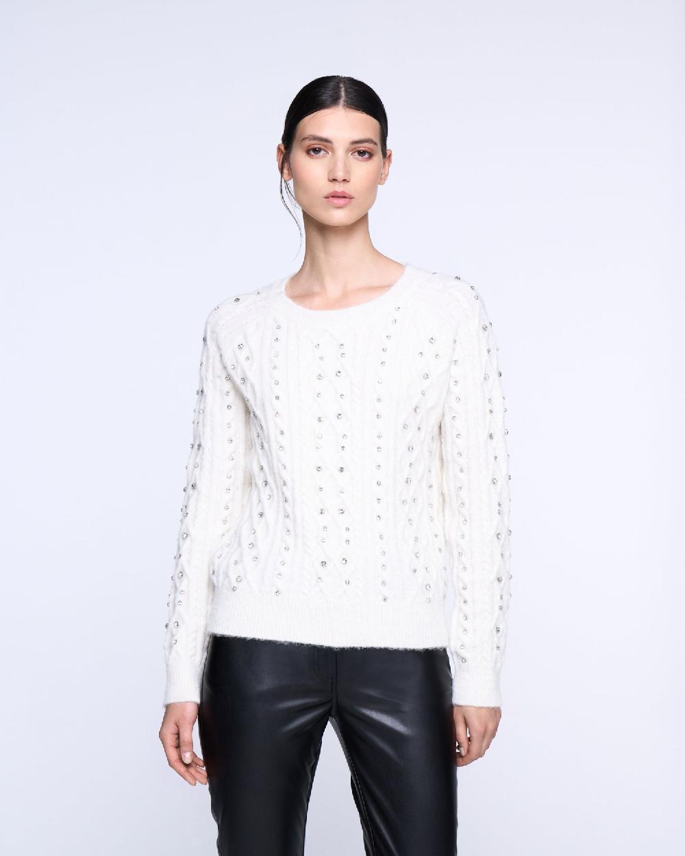 Silvian Heach Maglione con strass Moda