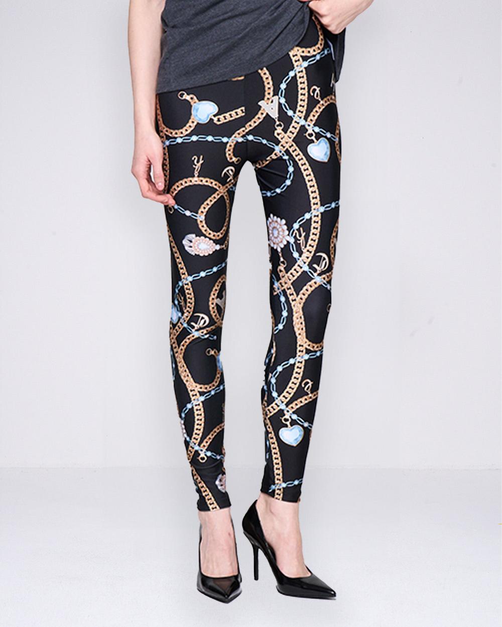 Silvian Heach Leggings a fantasia gioiello Convenienza