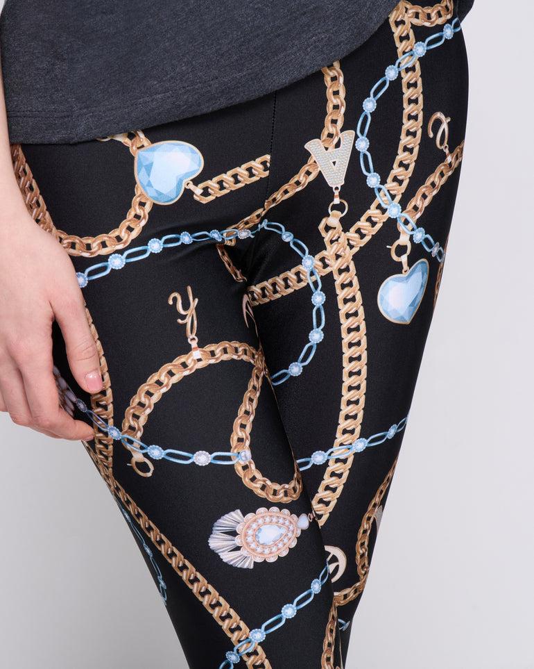 Silvian Heach Leggings a fantasia gioiello Convenienza