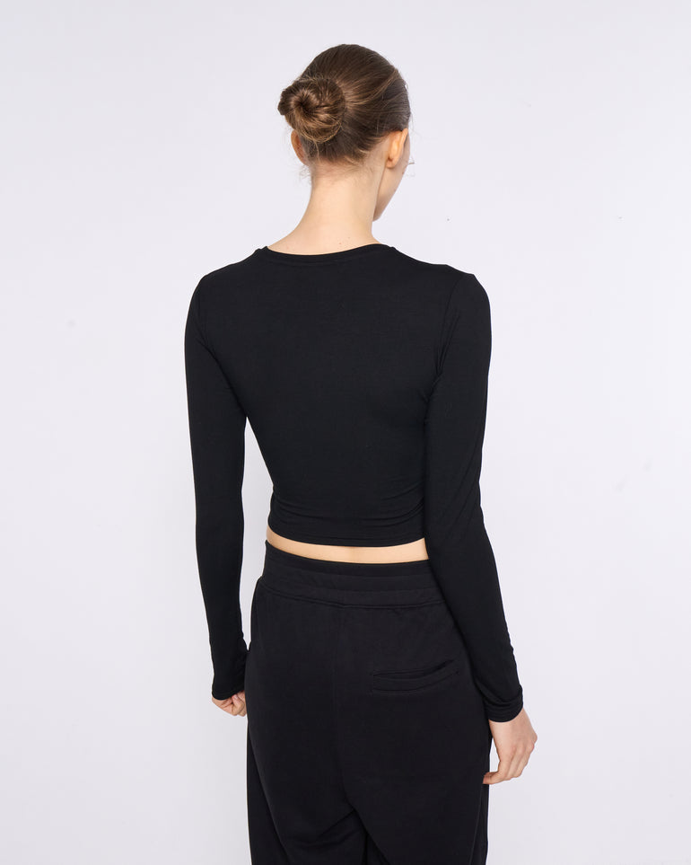 Silvian Heach Maglia crop Sconto