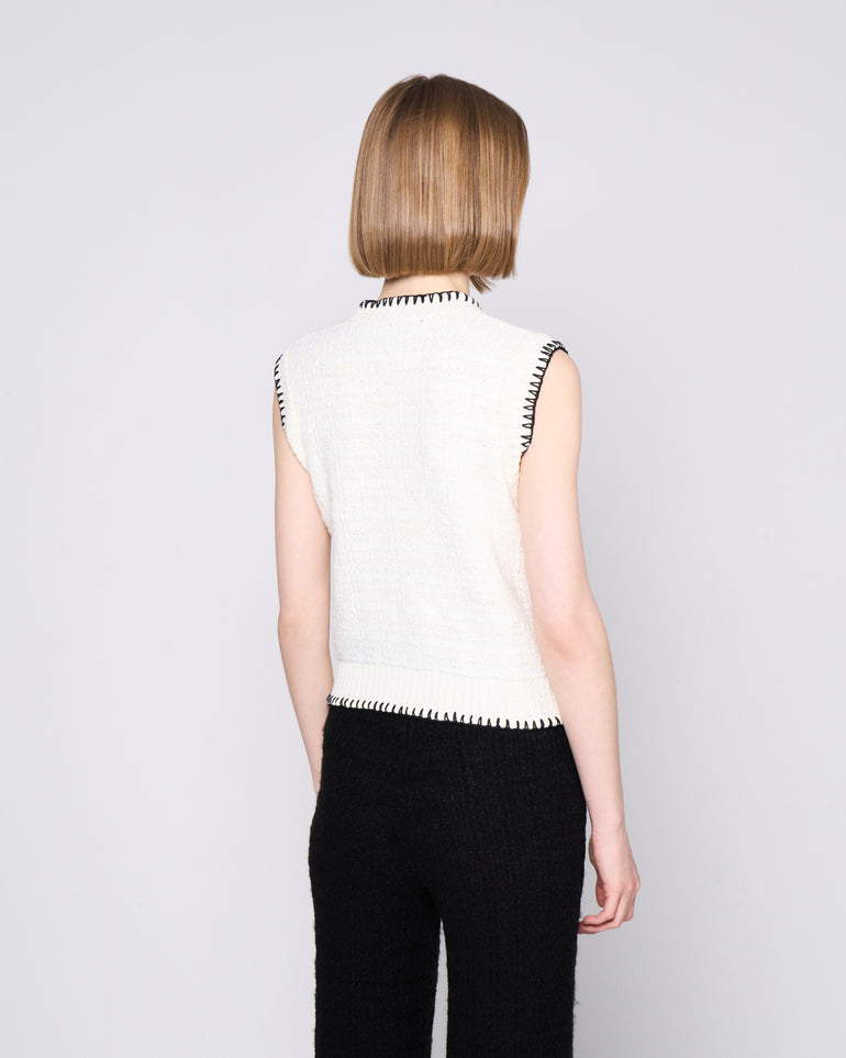 Silvian Heach Canotta con colori a contrasto Promozione