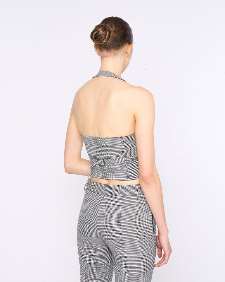 Silvian Heach Gilet a quadri Pezzi Unici