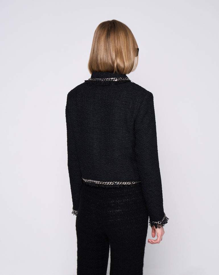 Silvian Heach Giacca effetto tweed Italy