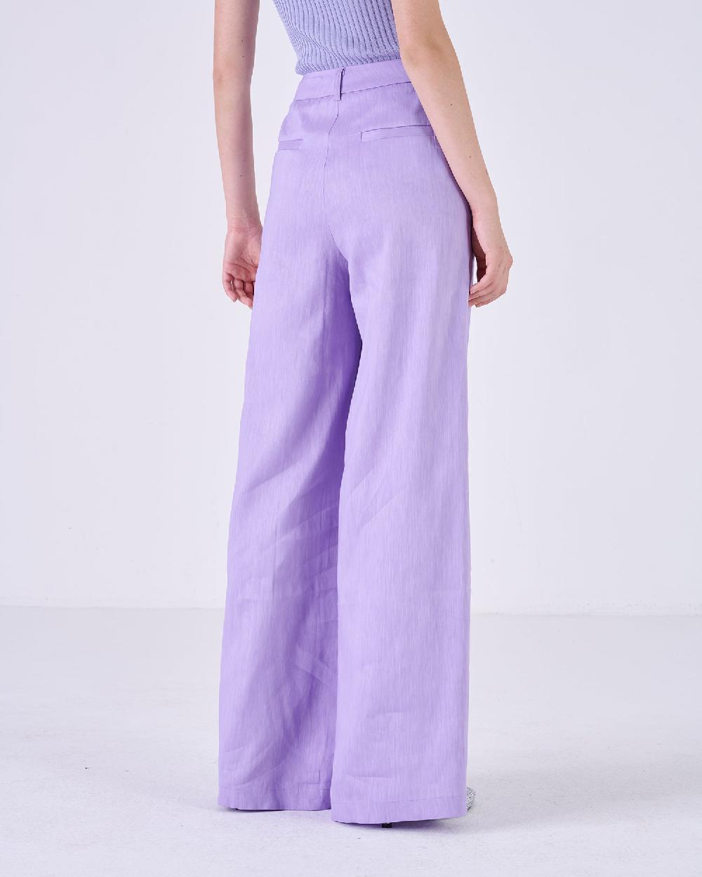 Silvian Heach Pantaloni ampi con cintura e passanti Spedizione Gratuita