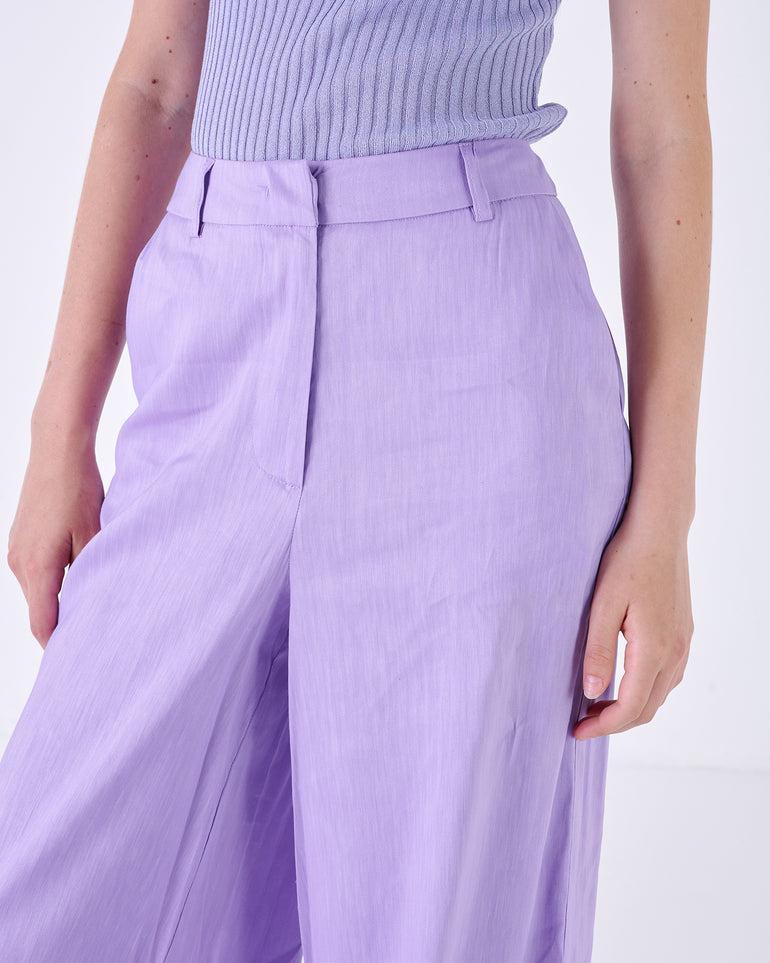Silvian Heach Pantaloni ampi con cintura e passanti Spedizione Gratuita