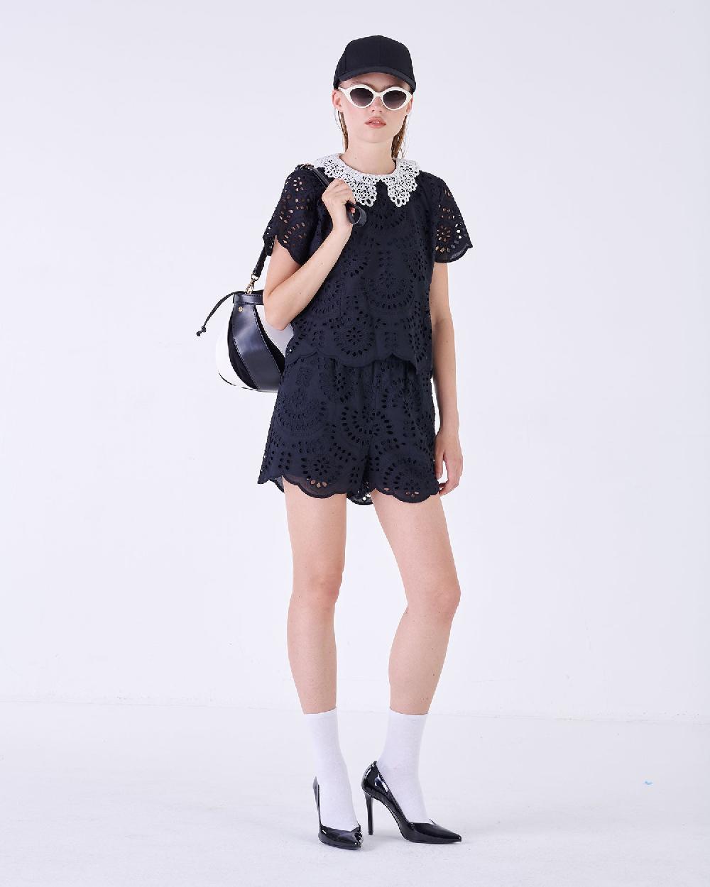 Silvian Heach Blusa in sangallo Affare Del Giorno