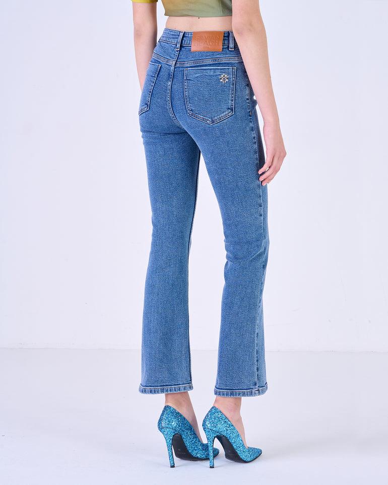 Silvian Heach Jeans a trombetta Online