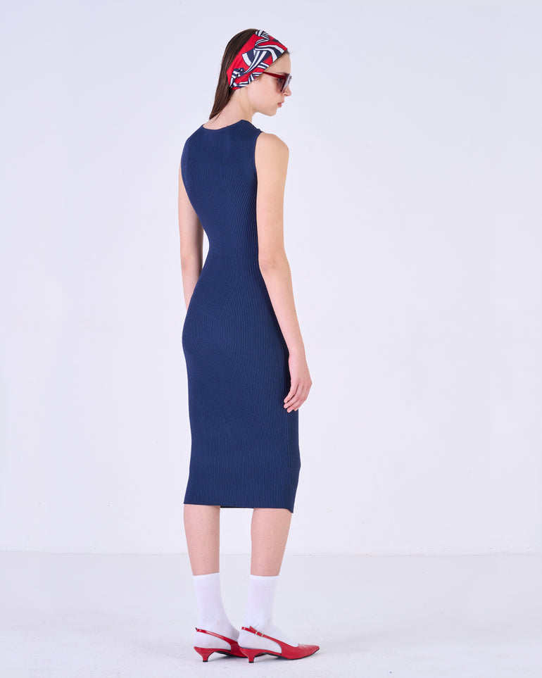 Silvian Heach Abito midi con incrocio Saldi