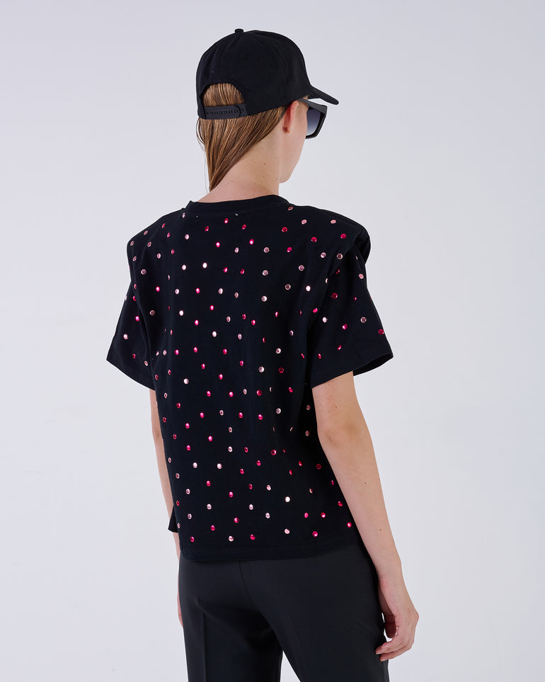 Silvian Heach T-shirt con borchie Negozio