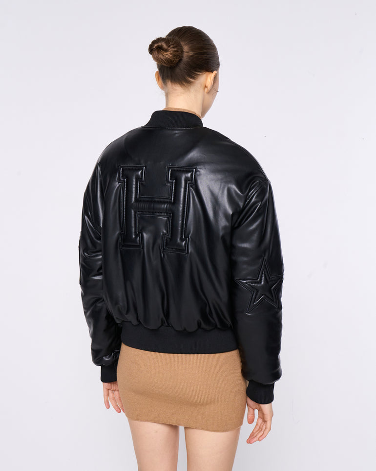 Silvian Heach Bomber in ecopelle Soddisfazione Garantita