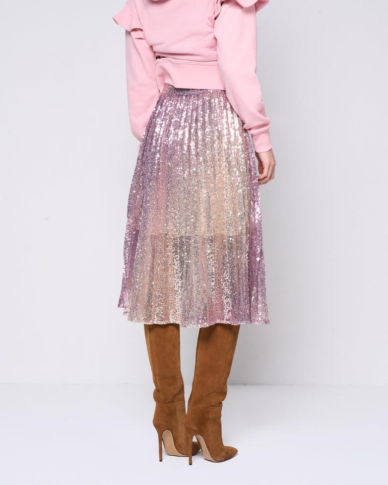 Silvian Heach Gonna midi in paillettes Pezzi Unici