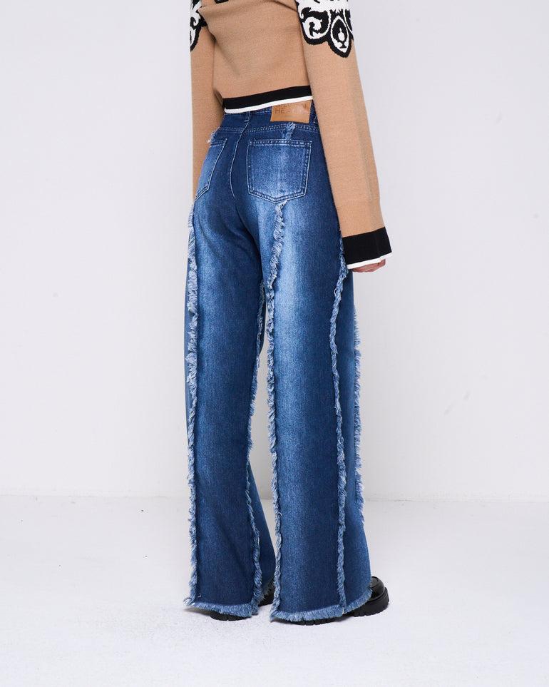 Silvian Heach Jeans con frange Shopping Online